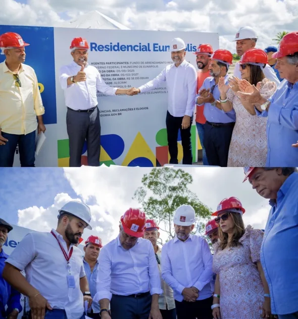 Obras de conjunto habitacional do Minha Casa, Minha Vida avançam em Eunápolis