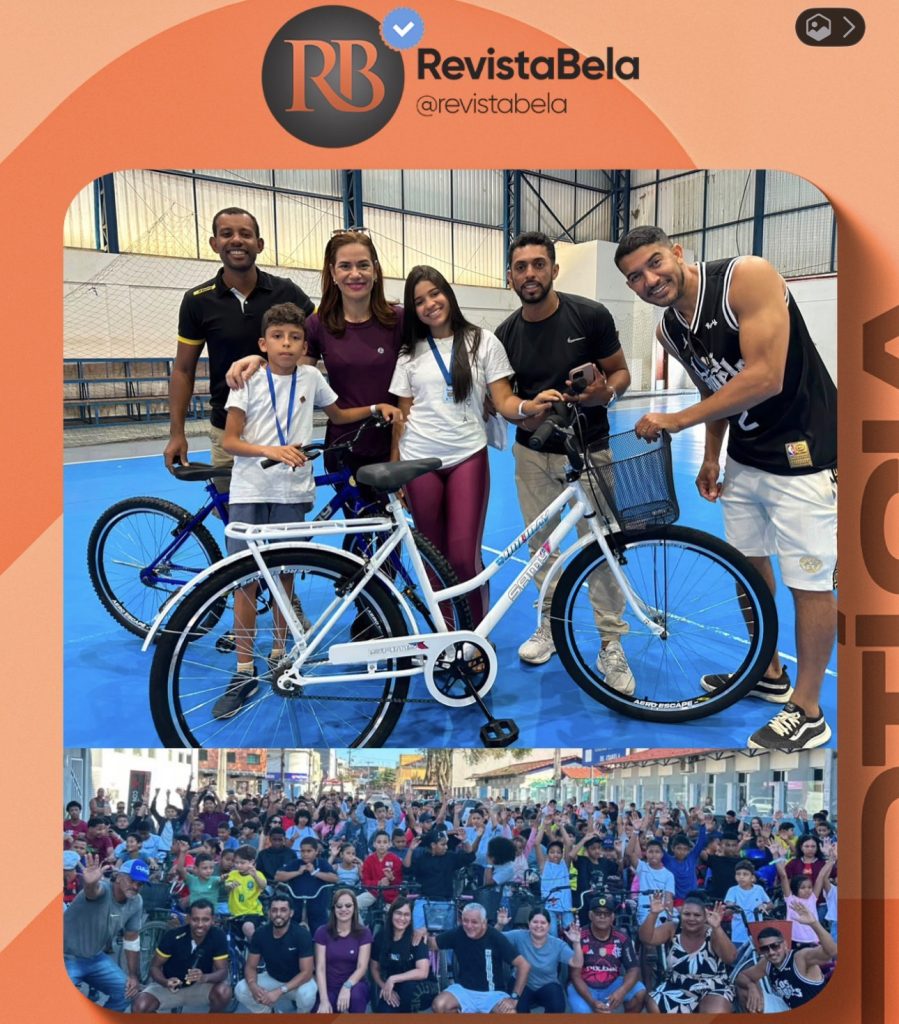 Passeio Ciclístico abre programação dos 37 anos de Itabela e reúne centenas de participantes